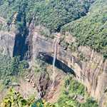 Thumb nohkalikai falls  cherrapunji